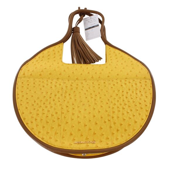 Sassy Jones Handbags - AUDACIOUS BY Sassy Jones SUPER RARE Ostrich Embossed Handbag #SJ85